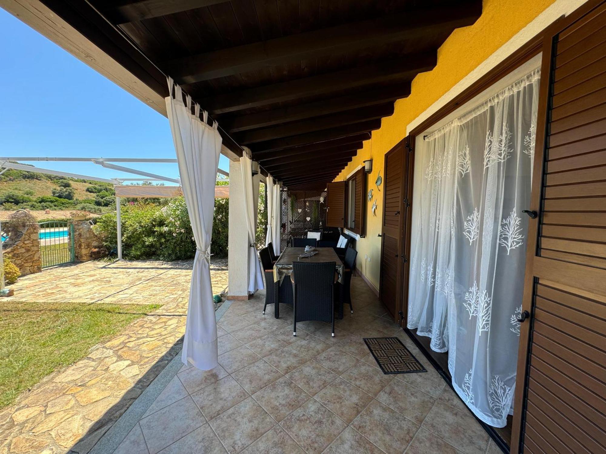 Casa Vacanze Con Piscina E Vista Mare Esclusiva Per Coppie E Famiglie, Relax E Tranquillita Tertenìa Dış mekan fotoğraf