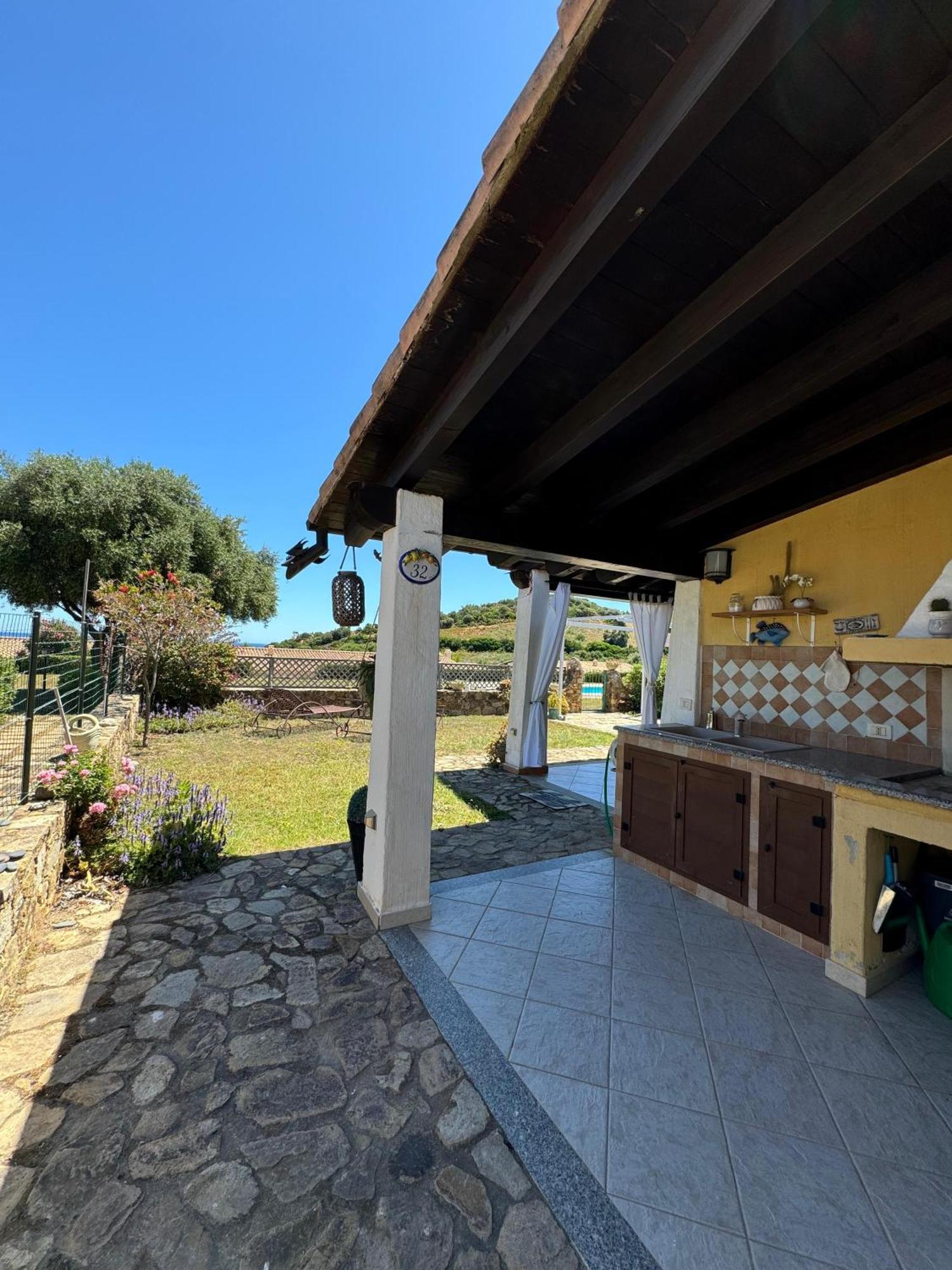Casa Vacanze Con Piscina E Vista Mare Esclusiva Per Coppie E Famiglie, Relax E Tranquillita Tertenìa Dış mekan fotoğraf